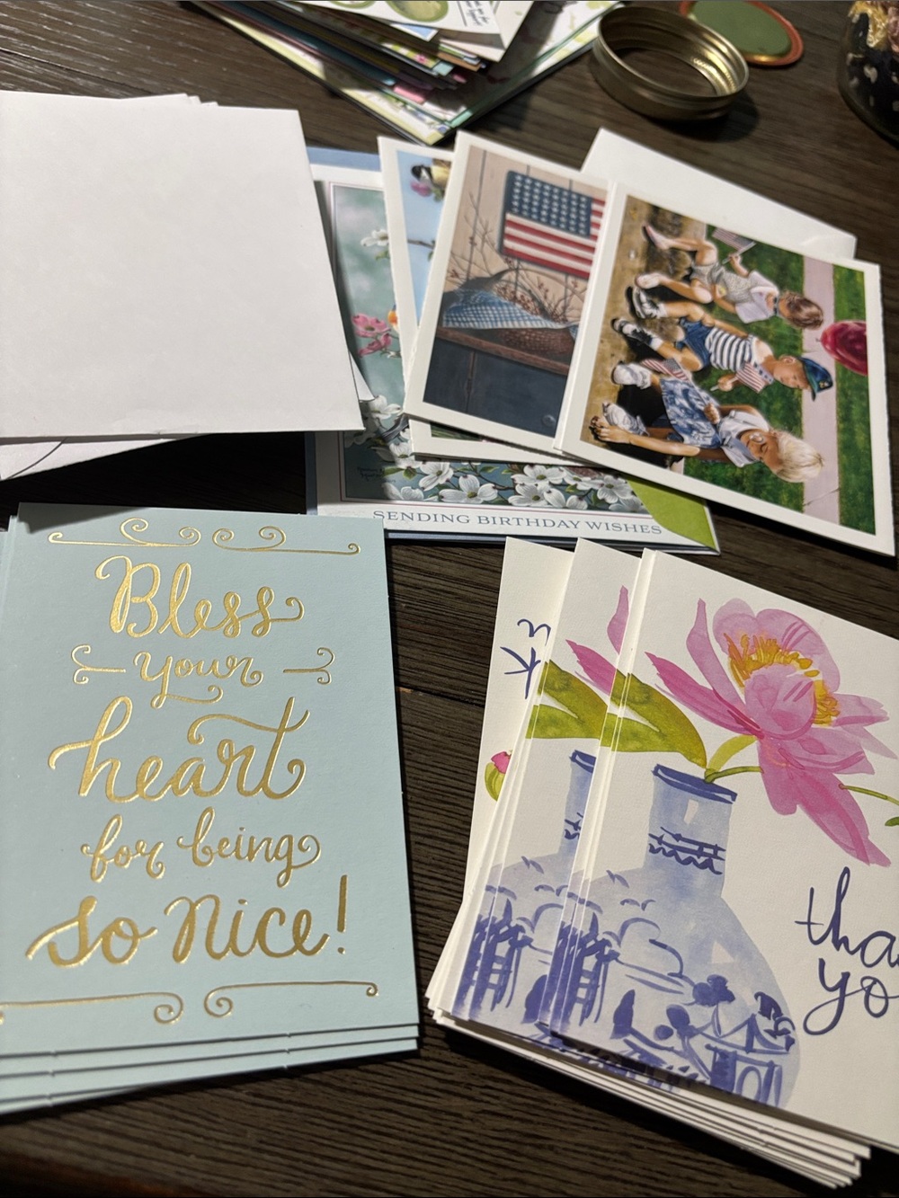 Card and envelope bundle